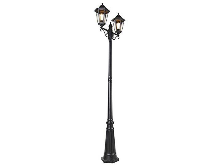QAZQA new_orleans - Lanterne Classique/Antique - 2 lumière - L 60 cm - Noir - Classique/Antique - Éclairage extérieur