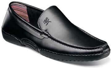 Stacy Adams Del (Men's) Casual Shoes in Black, Size 7 M, Leather/Synthetic