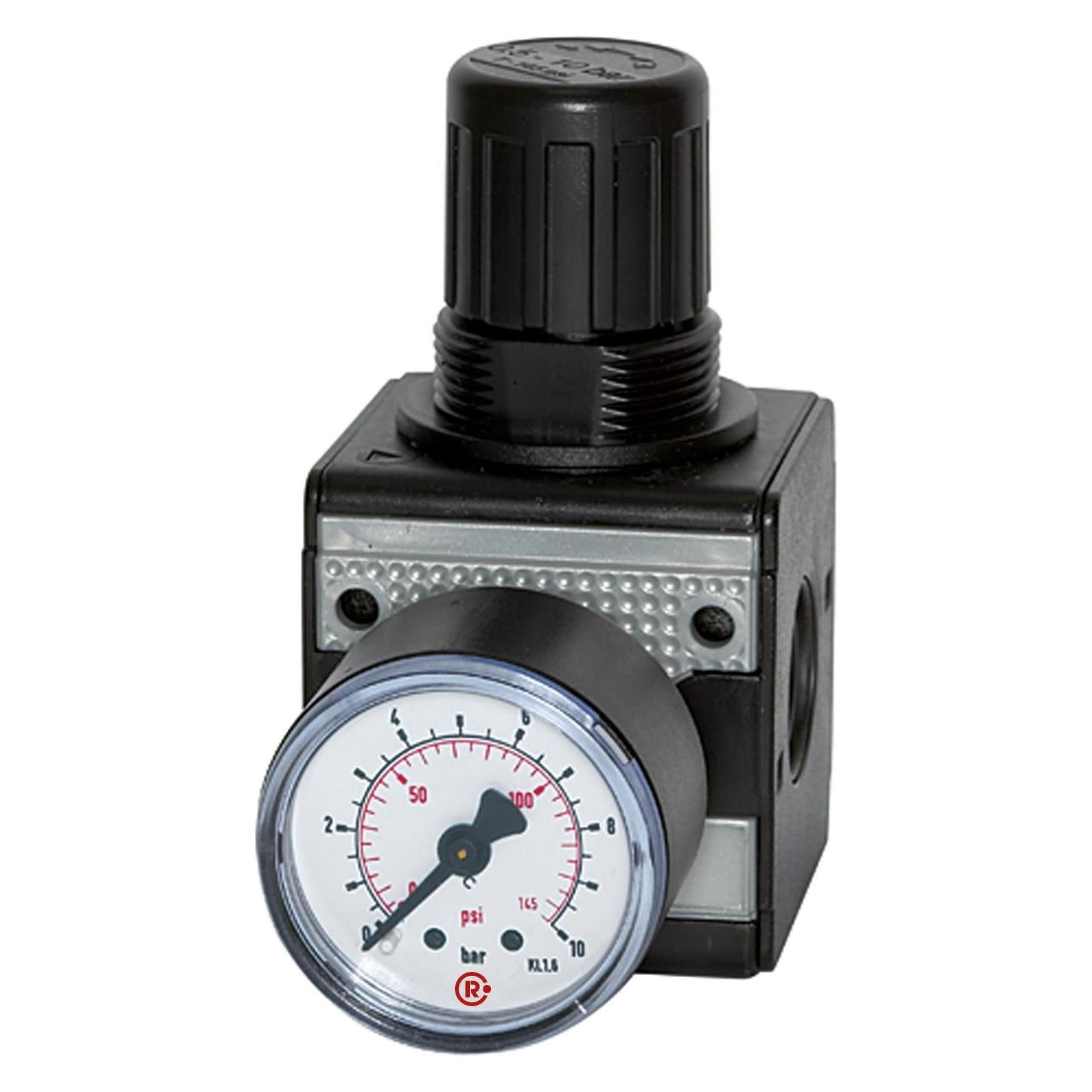 Riegler Präzisionsdruckregler "multifix", BG 3, G 1/2, 0,2 - 6 bar (RP 33-6)