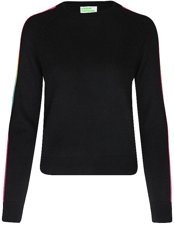 FROM FUTURE Kaschmirpullover  schwarz   XL XL