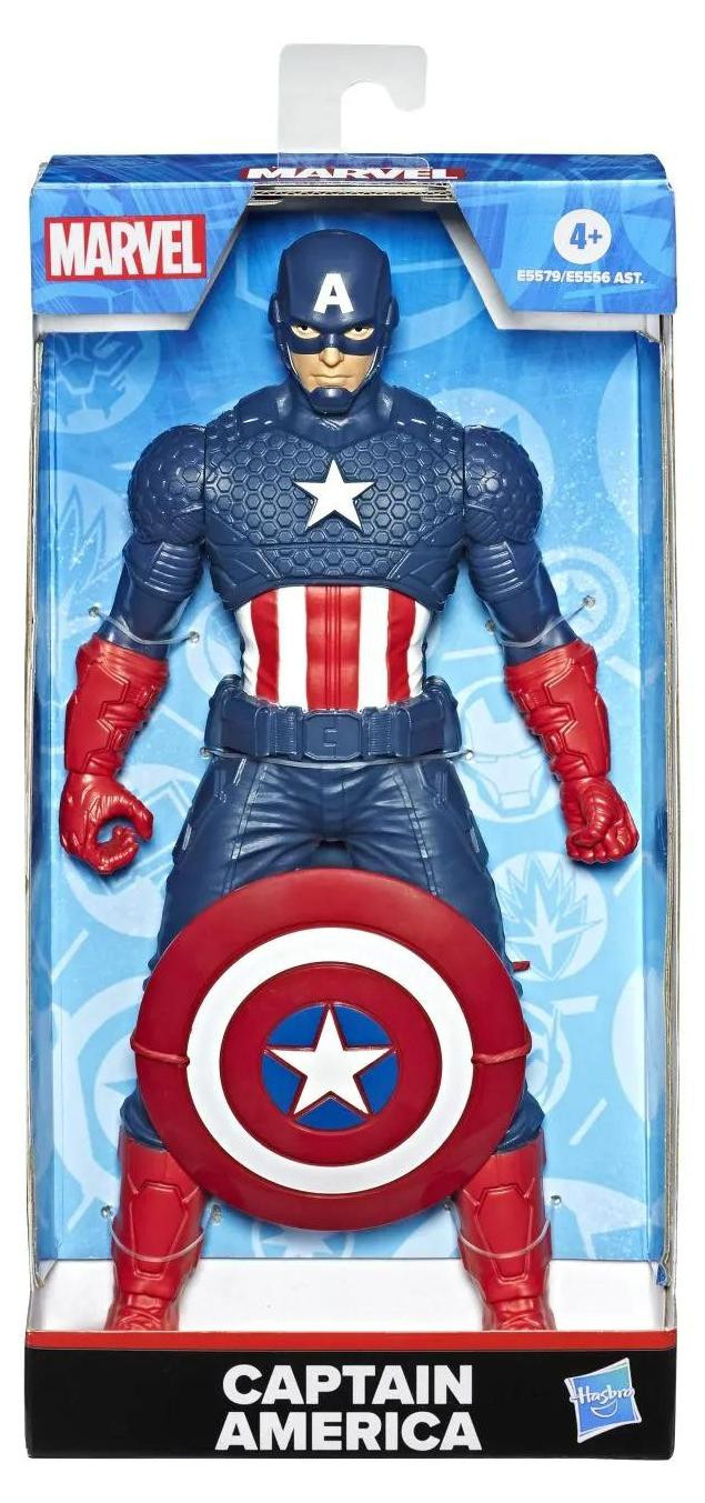 Hasbro Marvel Avengers Captain America actiefiguur, groot, 25 cm