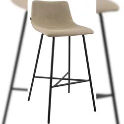 CLP Barhocker Altona taupe/Stoff