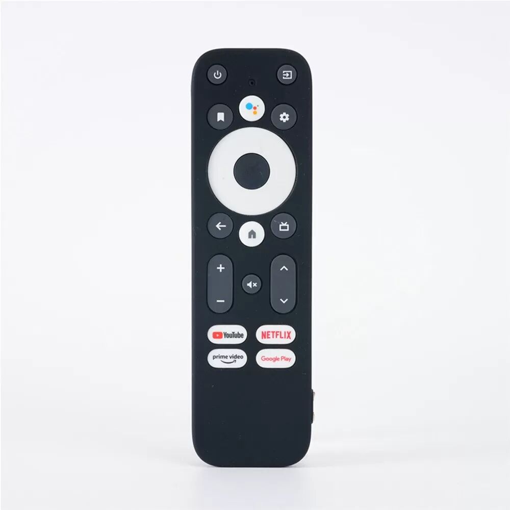 INF Silikon-Schutzhülle kompatibel mit Walmart onn ANDROID TV 2K FHDSTREAMING Fernbedienung Schwarz