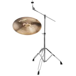 Paiste 900 Series 18" Heavy Crash + Galgenbeckenständer SET
