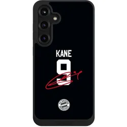 Nivocase Handyhülle für Samsung Galaxy S25+ Hülle NIVOpure Case Schwarz FC Bayern München Trikot Harry Kane (Samsung Galaxy S25+), Smartphone Hülle, Schwarz