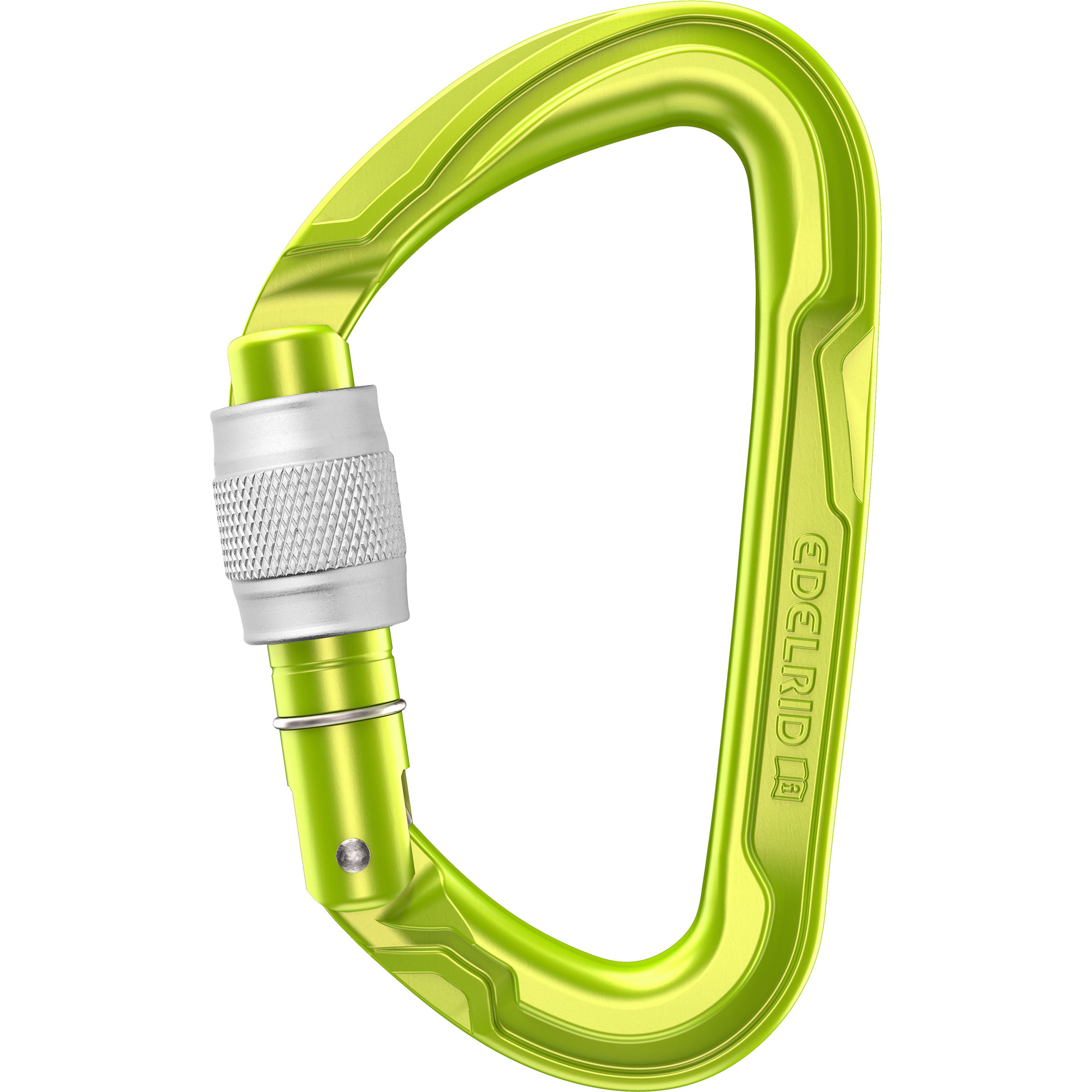 Edelrid Pure Screw Karabiner Karabiner gruen Größe 000 Alpinklettern | Sportklettern