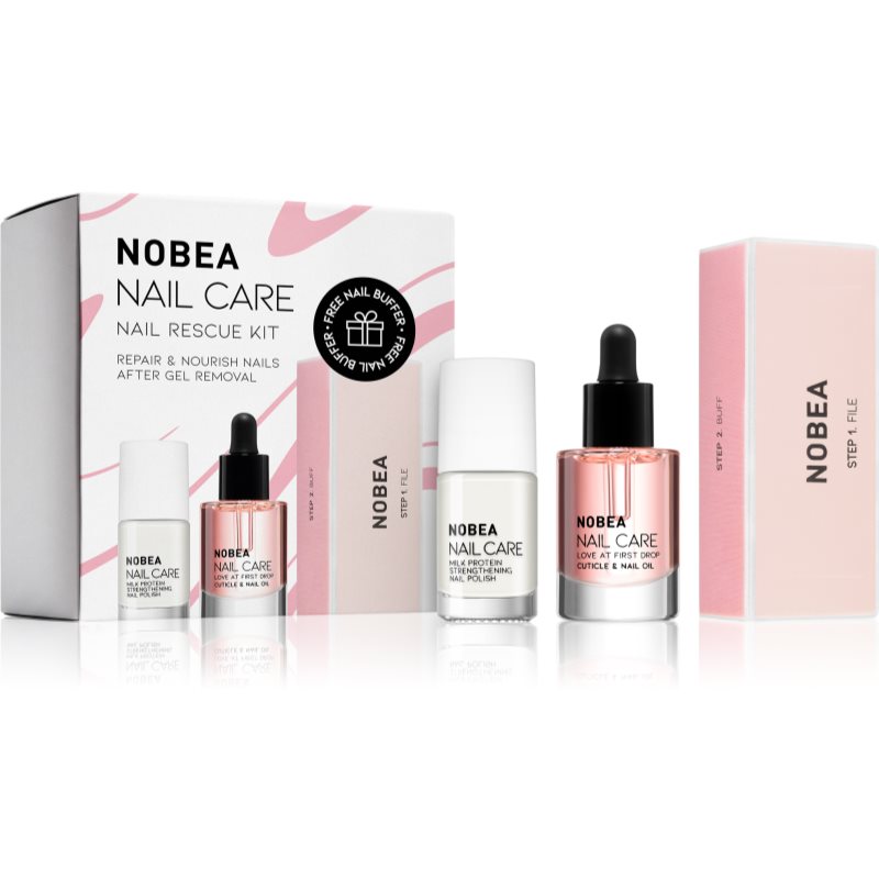 NOBEA Nail Care Nail Rescue set Gift Set for nails