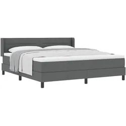 vidaXL, Boxspringbett, Lucan (Linien-Design) (180 x 200 cm)