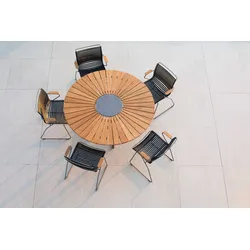 Houe Circle Gartentisch Ø150 cm Set2 mit 5 Stühlen