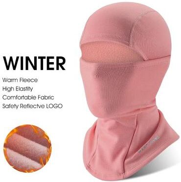 Uplift Treasures WEST BIKING Winter Fleece Balaclava Windproof Thermal Face Mask w201 Pink