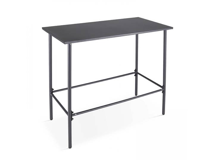 Oviala - Table haute extérieure mange-debout 120x60x105 cm en métal