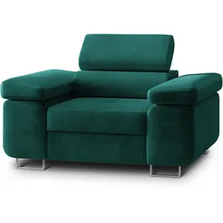 SESSEL CALVO Polstersessel Loungesessel ergonomisch, Grün