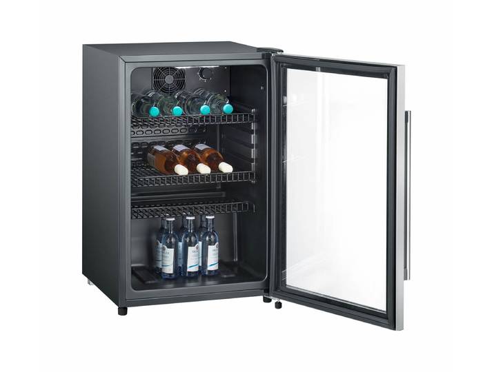 Severin FKS8840 Flaschenkühlschrank Schwarz rechts