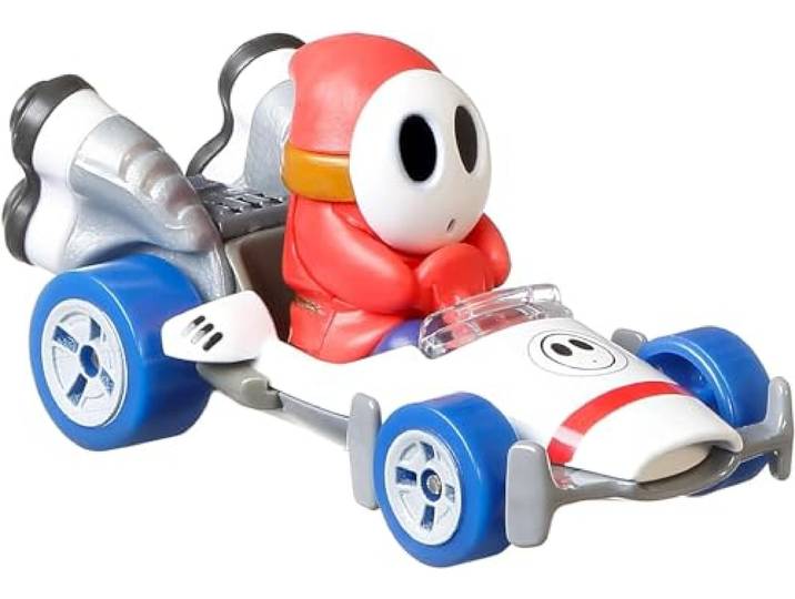 Hot Wheels Mario Kart Shy Guy, geassorteerde modellen, 1 stuk