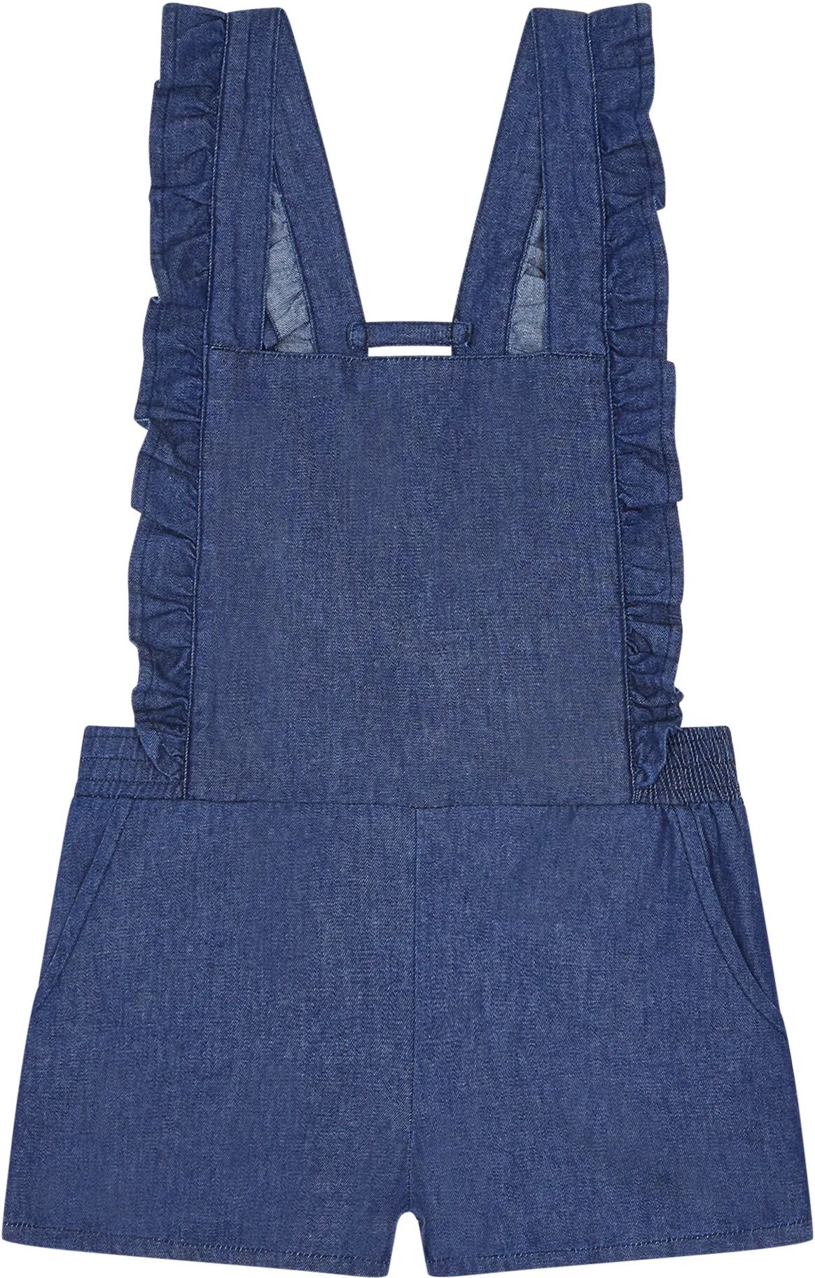 Emile et Ida Exclusivité Emile et Ida x Smallable - Combishort Chambray Bleu jean 12 ans