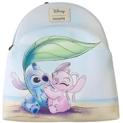 Loungefly, Kindergartentasche, Disney Stitch Angel Beach Date backpack 26cm