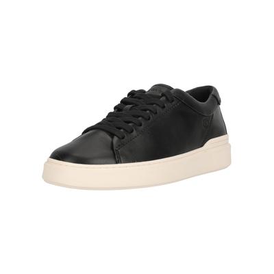 Sneaker CLARKS "Craft Swift", Herren, Gr. 40, schwarz, Leder, Schuhe Sneaker, mit herausnehmbarem Fußbett