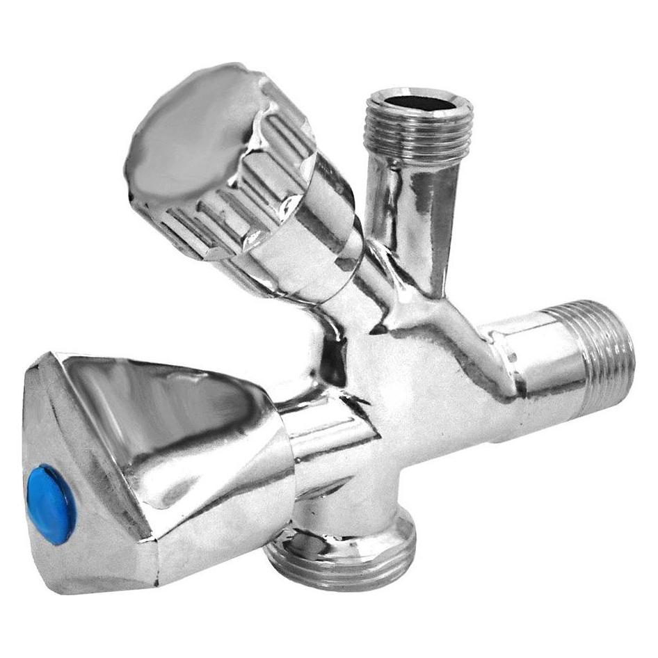 Decorative valve MT 4407, combined, 1/2X3/4X3/8 (65345083)