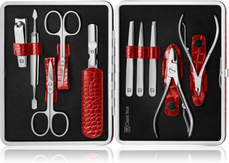 Zwilling Classic Inox Manicure Set Red