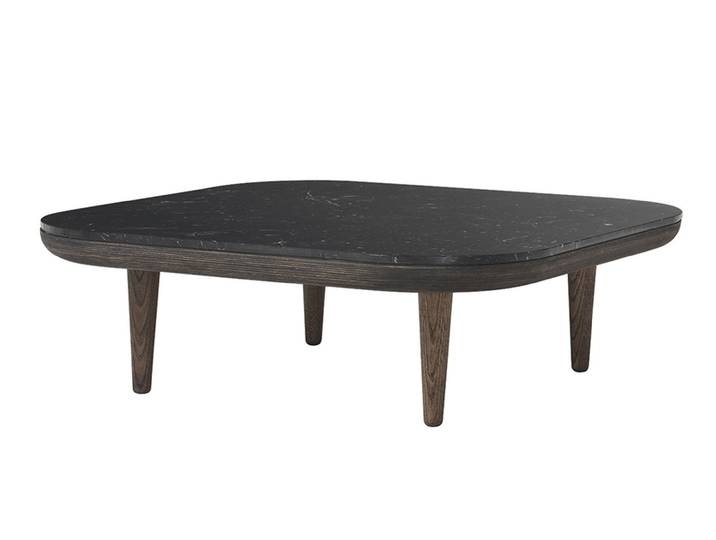 &TRADITION table basse FLY SPACE COPENHAGEN SC4 (Fumé / Noir Marquina - Chêne massif huilé / Marbre)