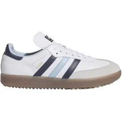 Adidas Samba Herrengolfschuhe weiss-blau - 46,5