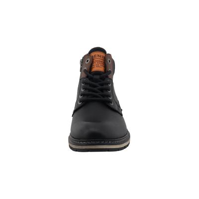 Stiefel TOM TAILOR "Tom Tailor Winter Boots", Herren, Gr. 43, schwarz, Polyurethan, unifarben, Schuhe Stiefel