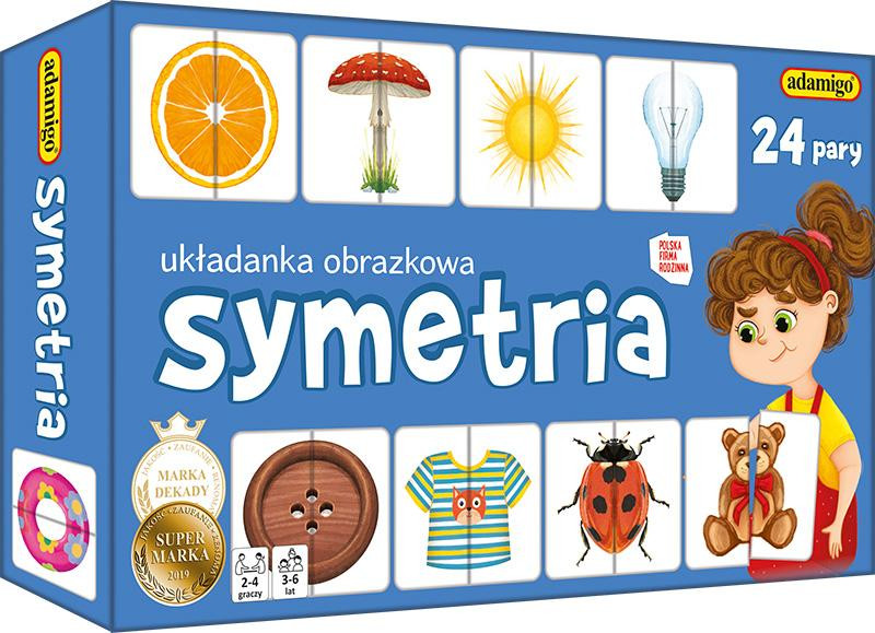 Adamigo Puzzel met afbeeldingen en symmetrie