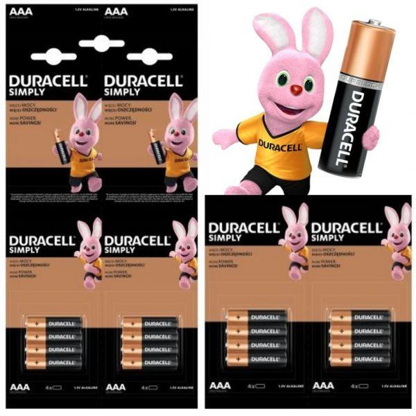 Danmar AlkaLine batterijen DURACELL Basic AAA LR03, 16 stuks