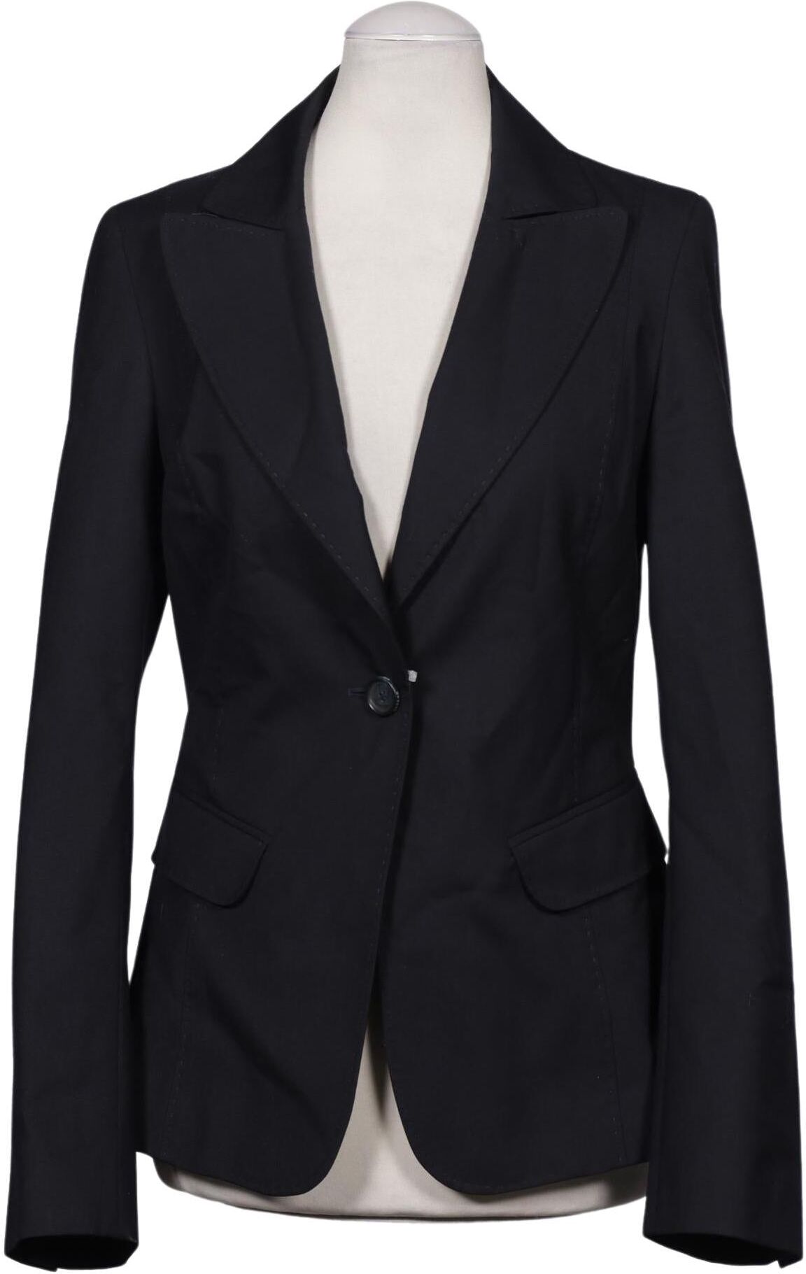 Bruuns Bazaar Damen Blazer, Marineblau, Gr. EU 36, Wolle - Second Hand