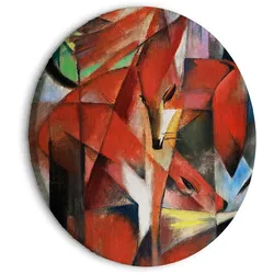 RUNDES BILD Schwarz 60/60 cm