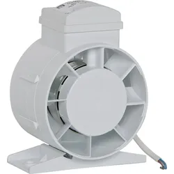 Rohr-Ventilator Typ TEF-100 Einbau in Rohre NW100