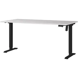 Germania-Werke Schreibtisch höhenverstellbar (elektrisch) »Boras« 180 cm grau, 180x119x80 cm