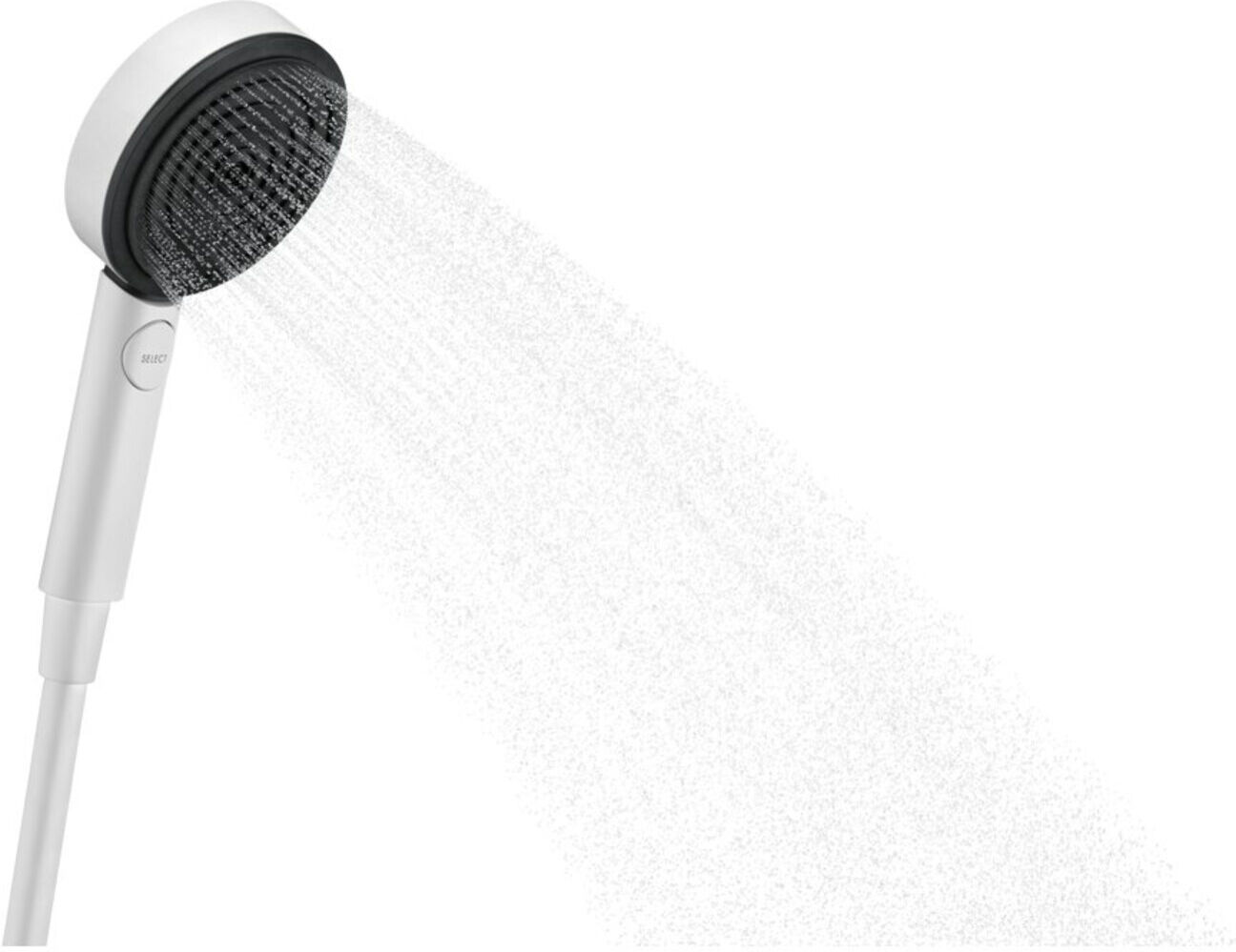 Hansgrohe Handbrause Pulsify Select S 105 Relaxation, 3jet, mattweiß (24110700)