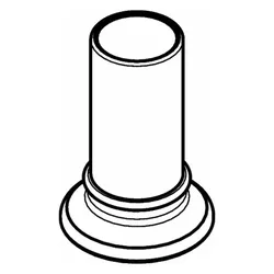 hansgrohe AXOR Montreux Rosette Pumpenset, 93279800, Farbe: Edelstahl-Optik