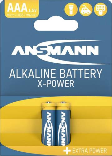Ansmann X-Power Micro (AAA)-Batterie 1.5V 2St.