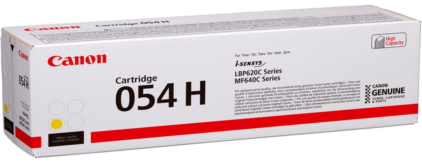Canon 054H Geel Toner Cartridge 3025C002