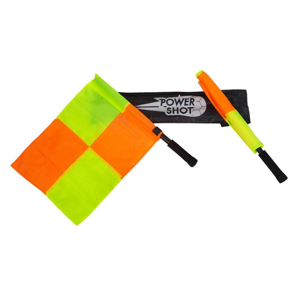 Power Shot Powershot 2er-Set Linienrichterfahnen aus recyceltem Material (FA010)