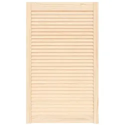 vidaXL Schranktür Lamellen-Design 99,3x59,4 cm Massivholz Kiefer