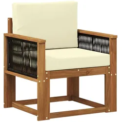 vidaXL, Gartenlounge, Lichtenried (Schwarzes Seil)