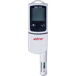 ebro 1340-6336-D EBI 310 TH Multi-Datenlogger kalibriert (DAkkS-akkreditiertes Labor) Messgröße Temperatur, Luftfeuchtigkeit -30 bis 75 °C 0 bis 100 % rF