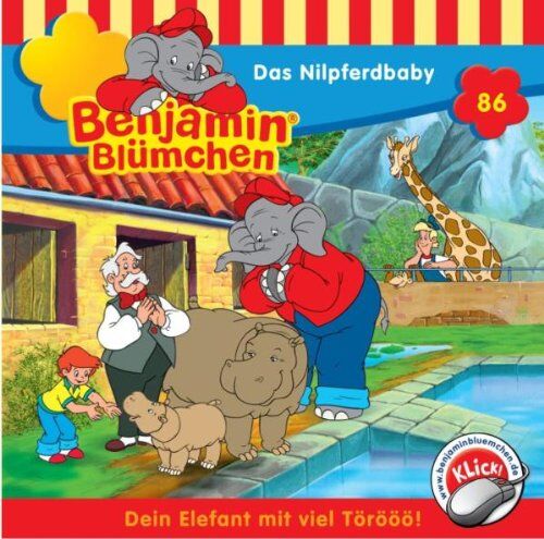 Benjamin Blümchen - Benjamin Blümchen - Folge 86: Das Nilpferdbaby - Preis vom 04.10.2026 03:51:26 h