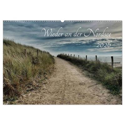 Wieder an der Nordsee (Wandkalender 2026 DIN A2 quer), CALVENDO Monatskalender