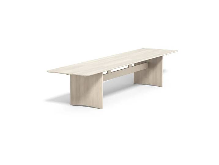 Stolab Alt Tisch 90x385 cm Birke Leichter Mattlack