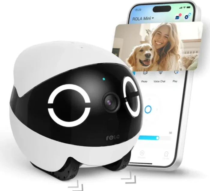 Enabot ROLA Mini - Robotischer Begleiter mit 2K-Kamera