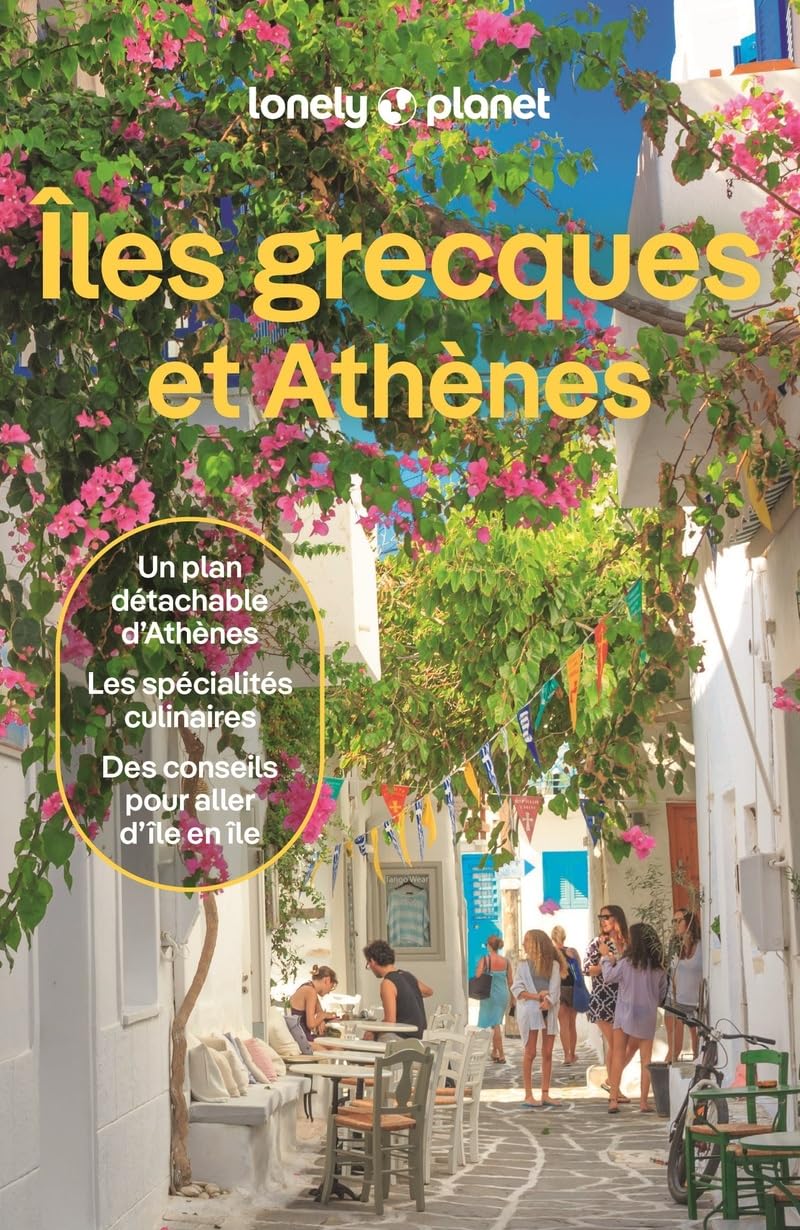 Lonely Planet - Iles grecques et Athènes : un plan détachable d'Athènes, les spécialités culinaires, des conseils pour aller d'île en île - Preis vom 07.10.2026 11:45:10 h
