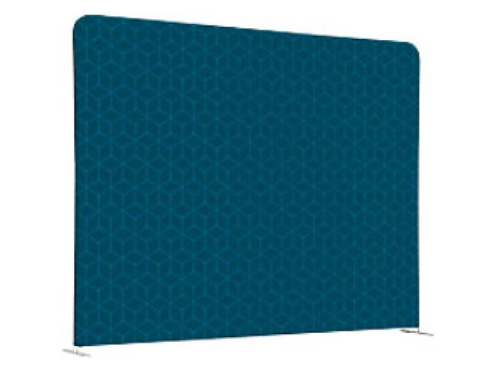 SHOWDOWN EU Raumteiler Aluminium Blau 1.500 x 1.500 x 450 mm