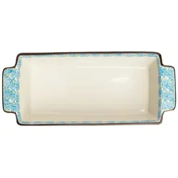 Kuchenform 31cm - Art Deco blau