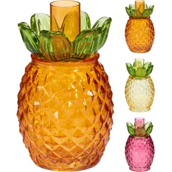 Kerzenhalter ANANAS (LBH 7,50x7,50x13 cm) - LBH 7,50x7,50x13 cm