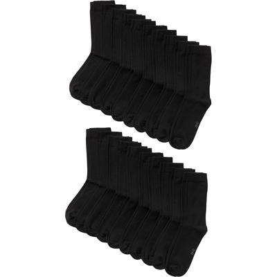 Socken BONPRIX, Herren, Gr. 39-42, schwarz, Baumwollmischung, unifarben, Socken Socken