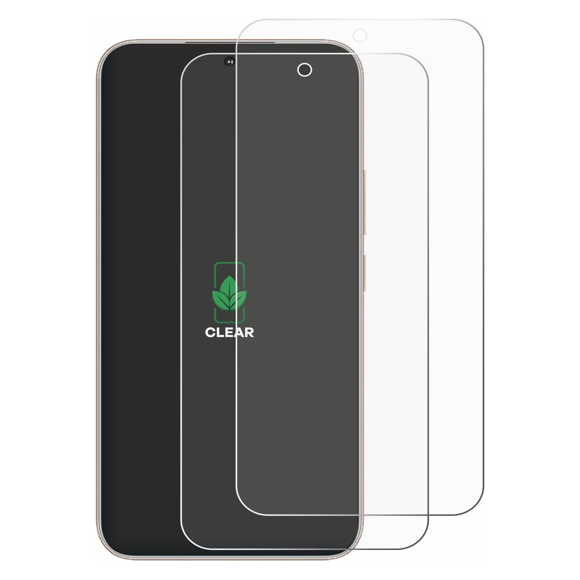 ScreenLeaf Schutzfolie für Honor 400 Displayschutz Display Schutz Folie Klar Transparent (2 Stk., Honor 400) (6159424)